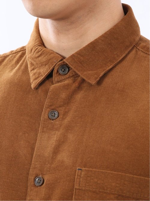 ポートブリッジ/Port Bridge コーデュロイ レギュラーカラー長袖シャツ