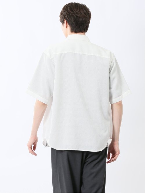 吸水速乾 ナイアガラ レギュラーカラー半袖シャツ