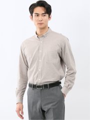 アルティマ ショートボタンダウン ビジカジ長袖シャツ