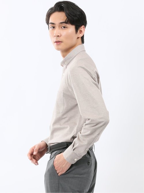 アルティマ ショートボタンダウン ビジカジ長袖シャツ