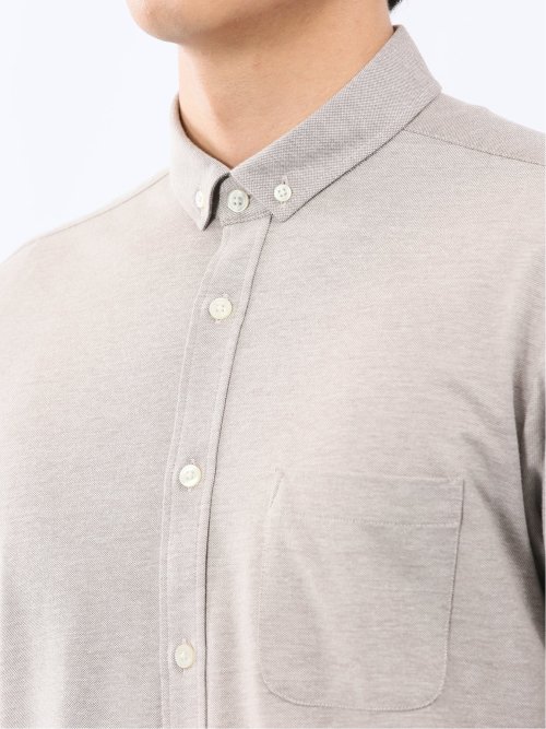 アルティマ ショートボタンダウン ビジカジ長袖シャツ