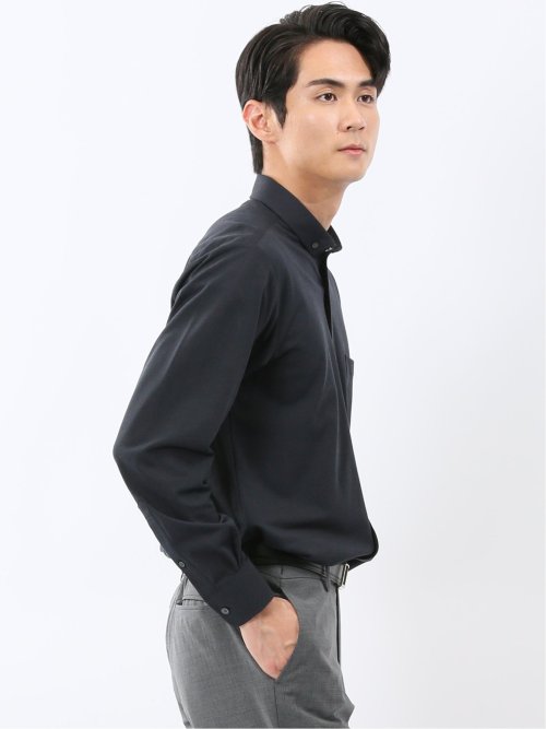 アルティマ ショートボタンダウン ビジカジ長袖シャツ