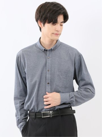 アルティマ ショートボタンダウン ビジカジ長袖シャツ