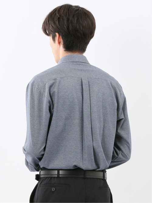 アルティマ ショートボタンダウン ビジカジ長袖シャツ