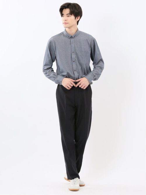 アルティマ ショートボタンダウン ビジカジ長袖シャツ