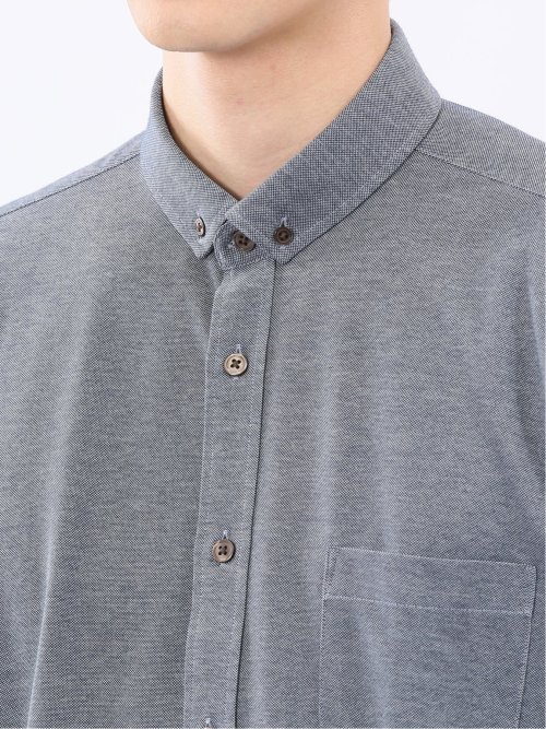 アルティマ ショートボタンダウン ビジカジ長袖シャツ