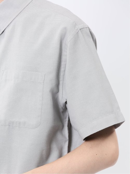 吸水速乾 パナマ ボタンダウン半袖シャツ