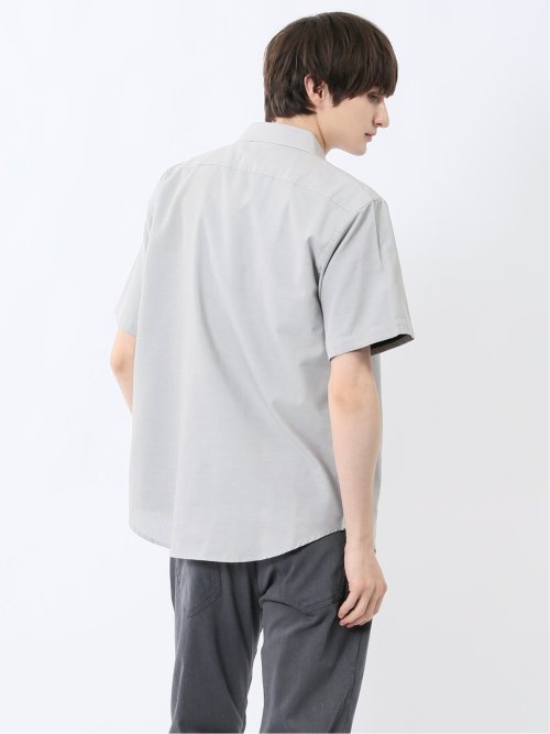 吸水速乾 パナマ ボタンダウン半袖シャツ