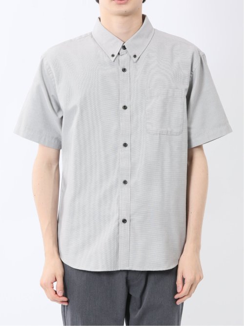 吸水速乾 パナマ ボタンダウン半袖シャツ