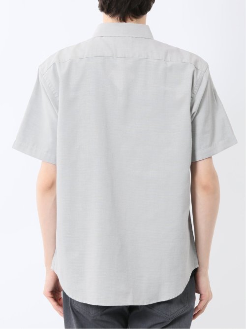 吸水速乾 パナマ ボタンダウン半袖シャツ