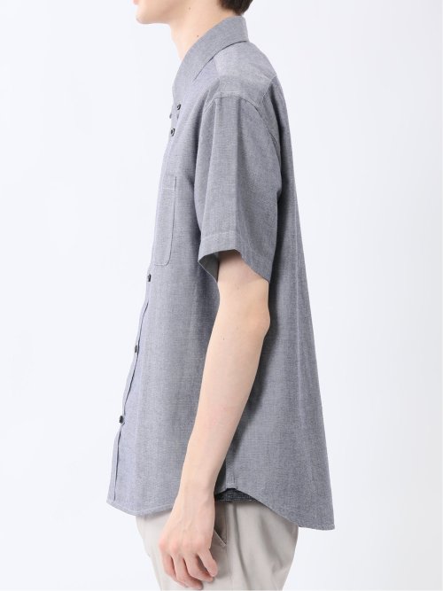 吸水速乾 パナマ ボタンダウン半袖シャツ