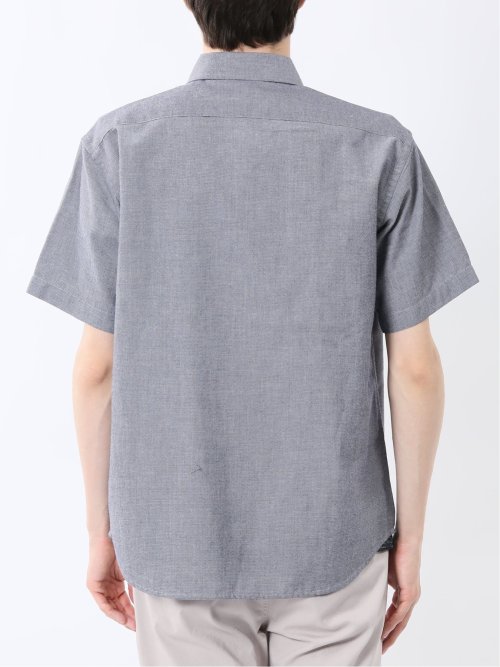 吸水速乾 パナマ ボタンダウン半袖シャツ