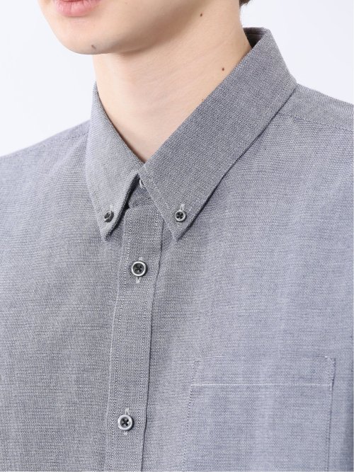 吸水速乾 パナマ ボタンダウン半袖シャツ