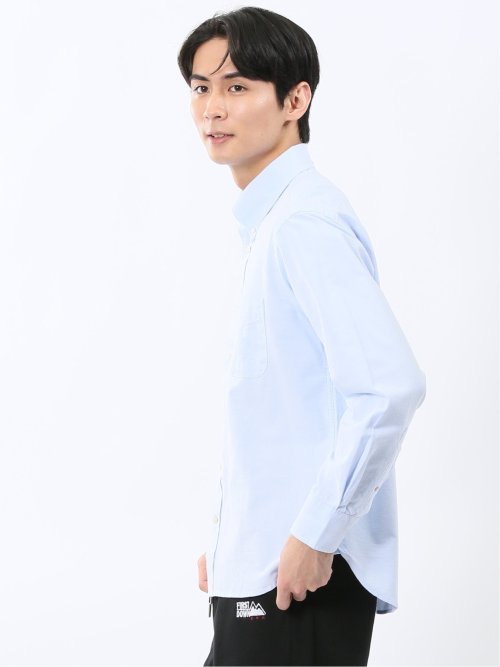 ポロ・ビーシーエス/POLO BCS 綿オックス ボタンダウン長袖シャツ