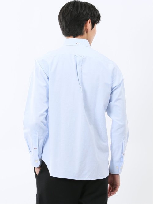 ポロ・ビーシーエス/POLO BCS 綿オックス ボタンダウン長袖シャツ