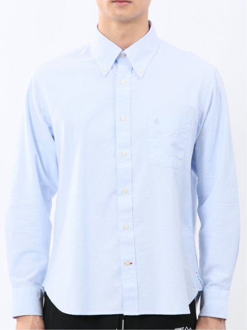 ポロ・ビーシーエス/POLO BCS 綿オックス ボタンダウン長袖シャツ