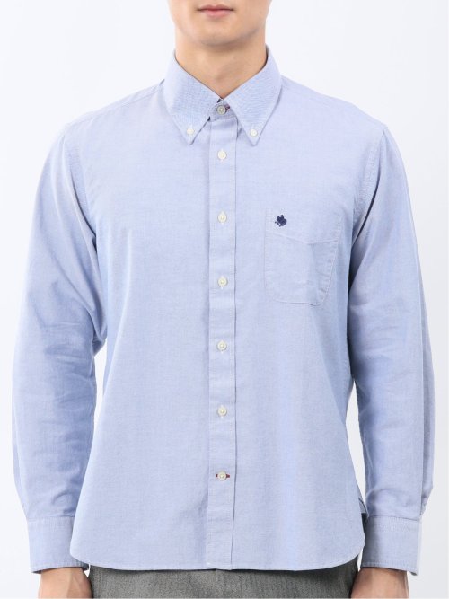 ポロ・ビーシーエス/POLO BCS 綿オックス ボタンダウン長袖シャツ