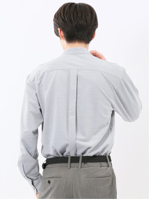 アルティマ バンドカラー ビジカジ長袖シャツ