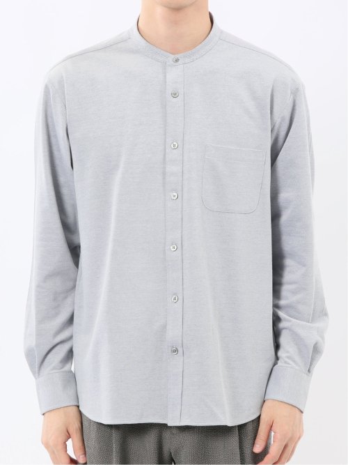 アルティマ バンドカラー ビジカジ長袖シャツ