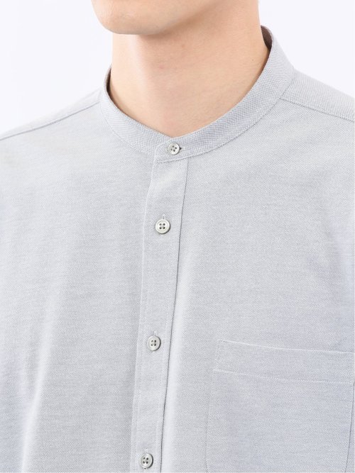 アルティマ バンドカラー ビジカジ長袖シャツ