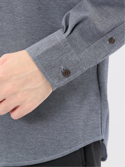 アルティマ バンドカラー ビジカジ長袖シャツ