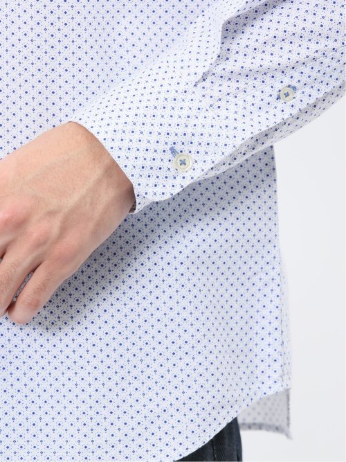 パネライ/PANERAI 綿プリント ボタンダウン長袖シャツ