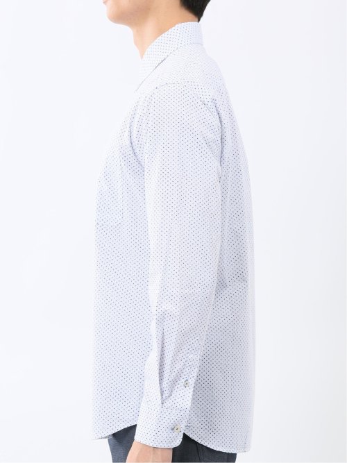 パネライ/PANERAI 綿プリント ボタンダウン長袖シャツ