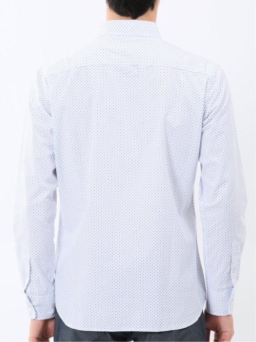 パネライ/PANERAI 綿プリント ボタンダウン長袖シャツ