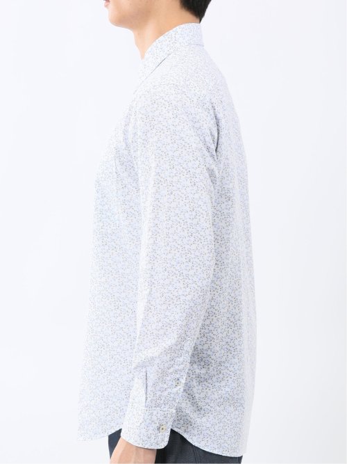 パネライ/PANERAI 綿プリント ボタンダウン長袖シャツ