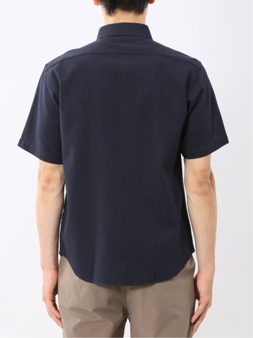 綿100% ドビー ボタンダウン半袖シャツ