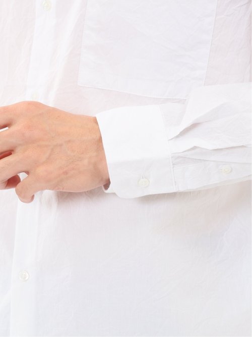 ポートブリッジ/Port Bridge 綿100% タイプライター レギュラーカラー長袖シャツ