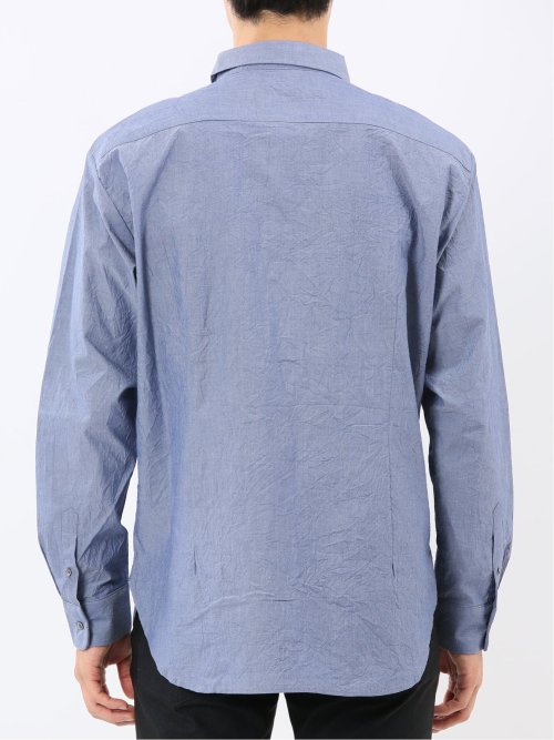 ポートブリッジ/Port Bridge 綿100% タイプライター レギュラーカラー長袖シャツ