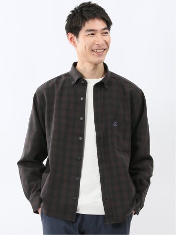 ジェリー/GERRY オンブレチェック 長袖シャツアウター