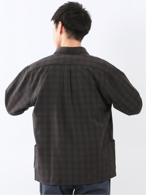 ジェリー/GERRY オンブレチェック 長袖シャツアウター