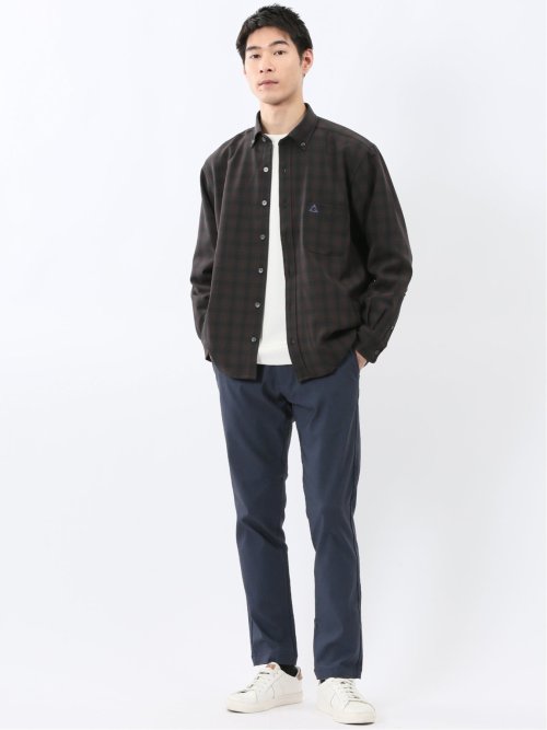 ジェリー/GERRY オンブレチェック 長袖シャツアウター