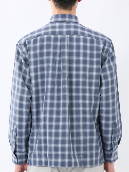 ジェリー/GERRY オンブレチェック 長袖シャツアウター