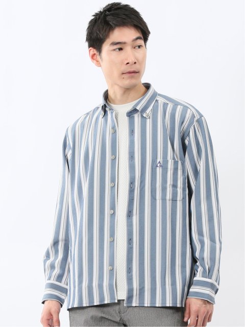 ジェリー/GERRY ストライプ 長袖シャツアウター
