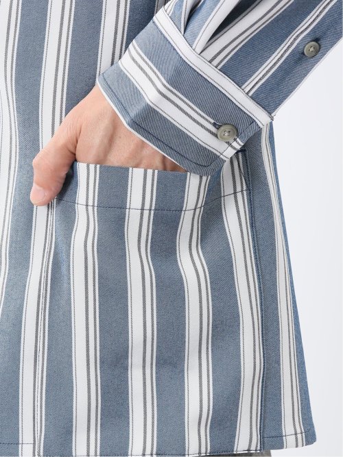 ジェリー/GERRY ストライプ 長袖シャツアウター