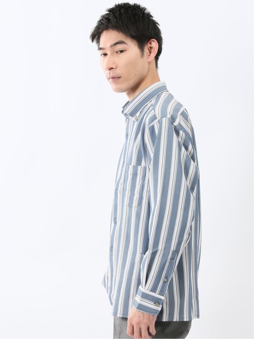 ジェリー/GERRY ストライプ 長袖シャツアウター