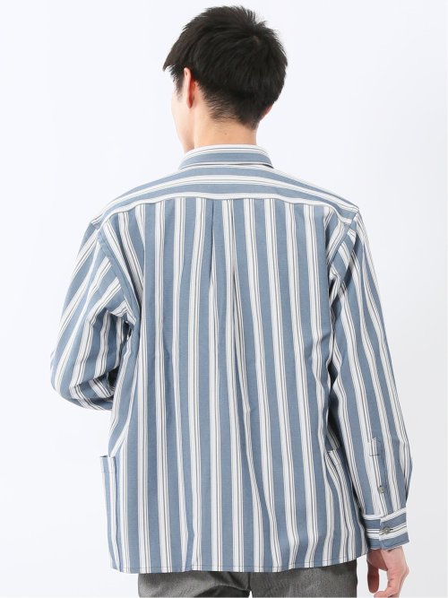ジェリー/GERRY ストライプ 長袖シャツアウター