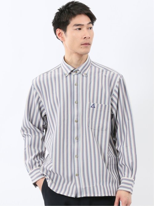 ジェリー/GERRY ストライプ 長袖シャツアウター