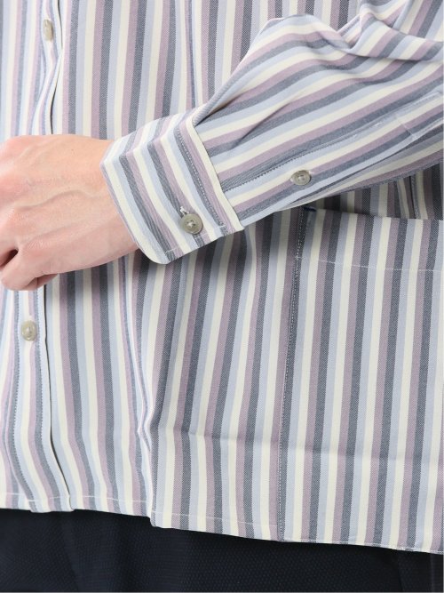 ジェリー/GERRY ストライプ 長袖シャツアウター