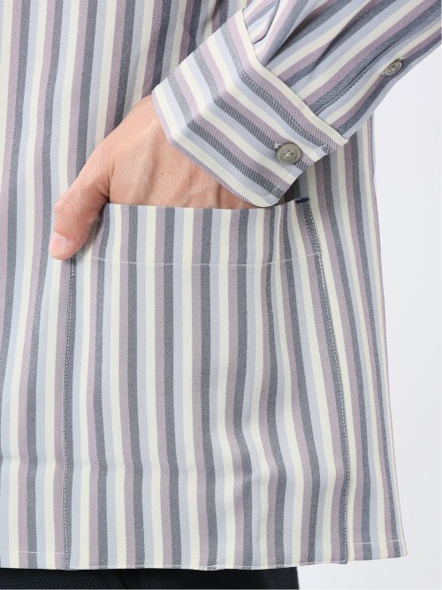 ジェリー/GERRY ストライプ 長袖シャツアウター