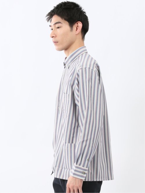 ジェリー/GERRY ストライプ 長袖シャツアウター