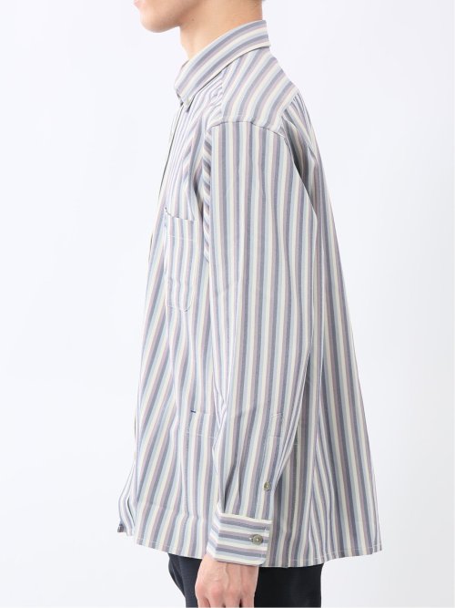 ジェリー/GERRY ストライプ 長袖シャツアウター