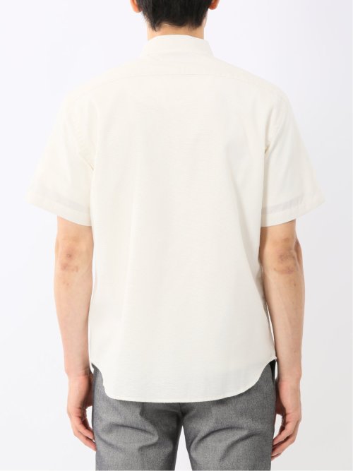 吸水速乾 パナマ ボタンダウン半袖シャツ