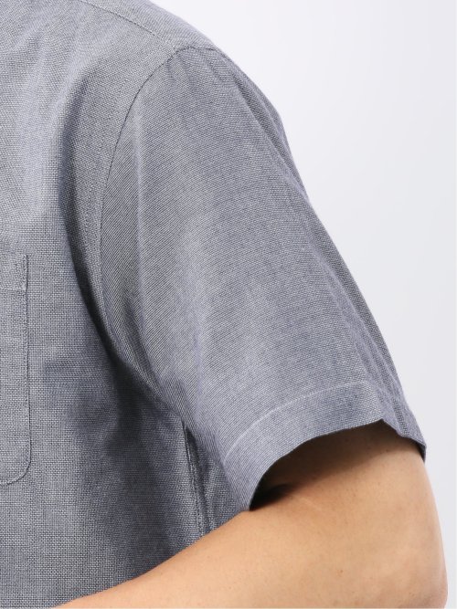 吸水速乾 パナマ ボタンダウン半袖シャツ