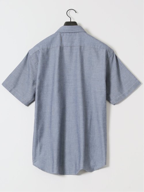 吸水速乾 パナマ ボタンダウン半袖シャツ