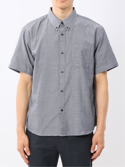 吸水速乾 パナマ ボタンダウン半袖シャツ