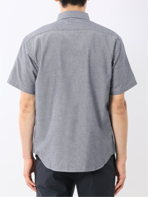 吸水速乾 パナマ ボタンダウン半袖シャツ